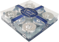 Cubiertas plateadas para vasos de aceite grandes, paquete de 9 30524
