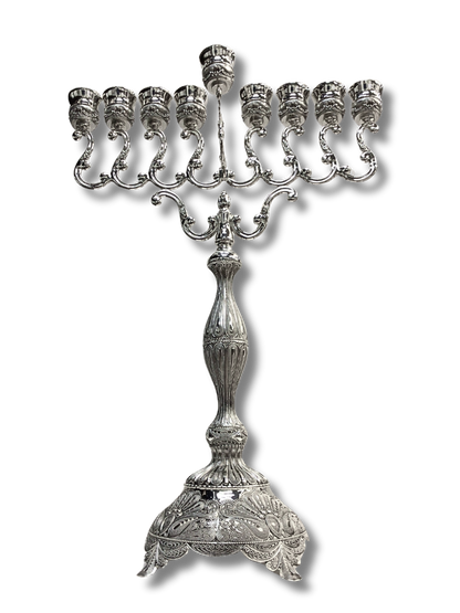 Silver Hanukkah for Jumbo Oil Vessels 70cm 30660