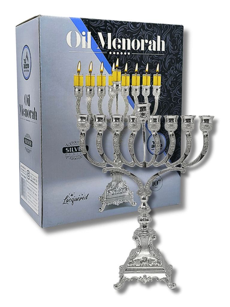 Hanukkah for oil vessels 28 cm 30663