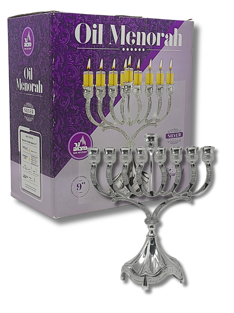 9-branched Chanukiah 30664