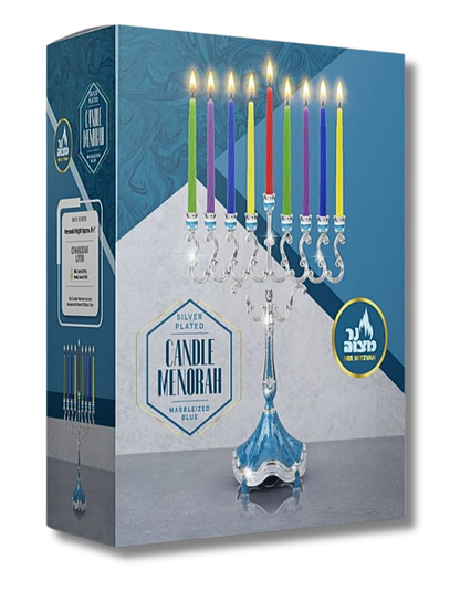 Janukia Azul marmoleado para velas 31203