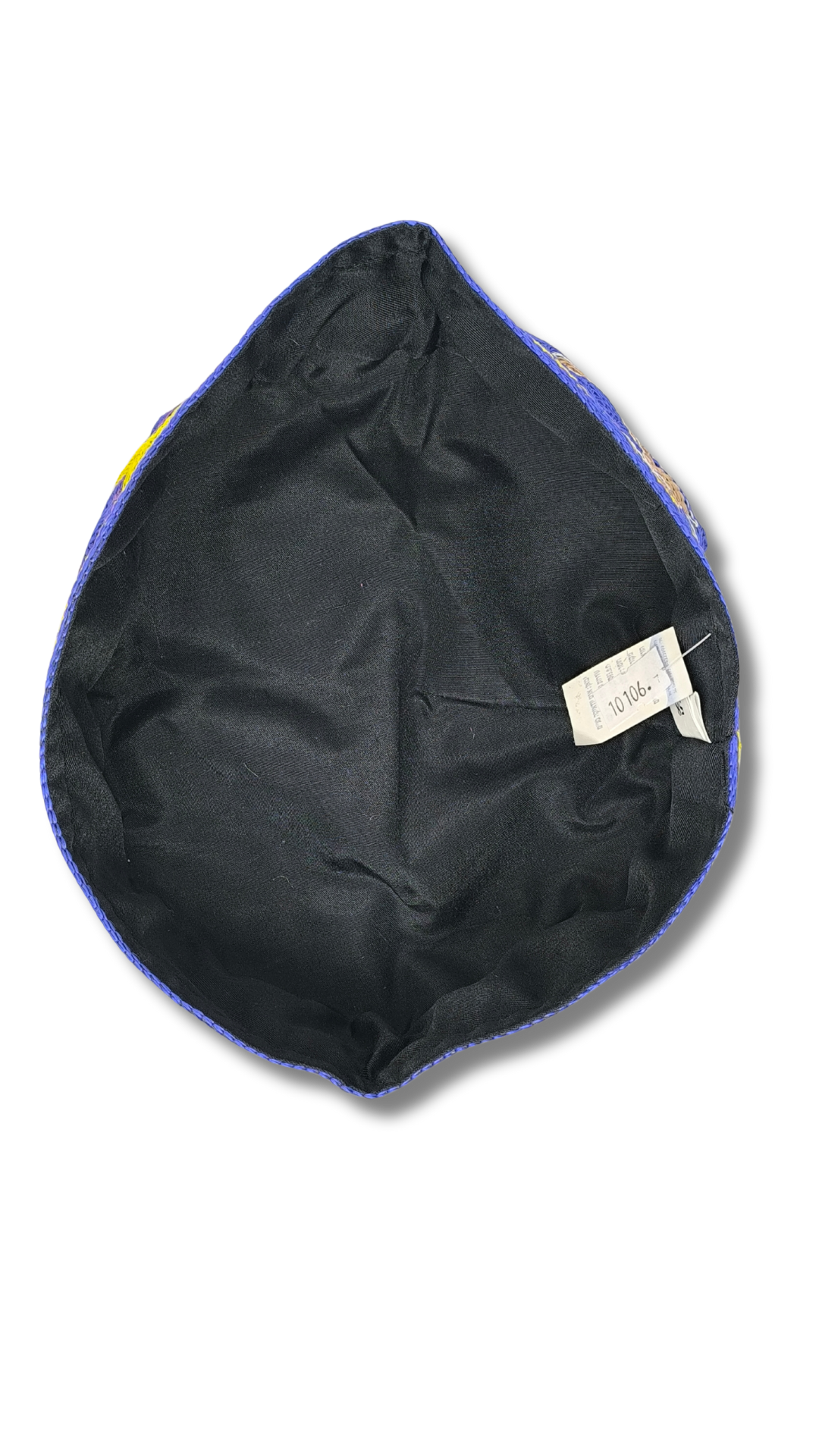 Kipa multicolor bordada  de 58 cm. 10106