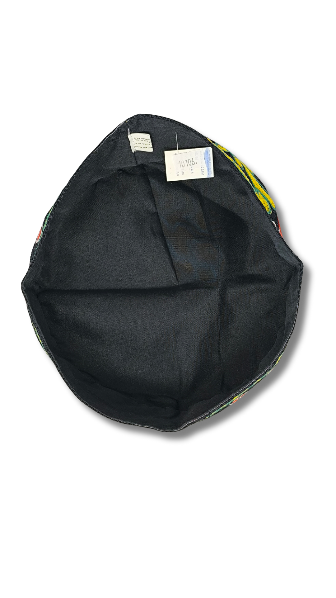 Kipa multicolor bordada  de 58 cm. 10106