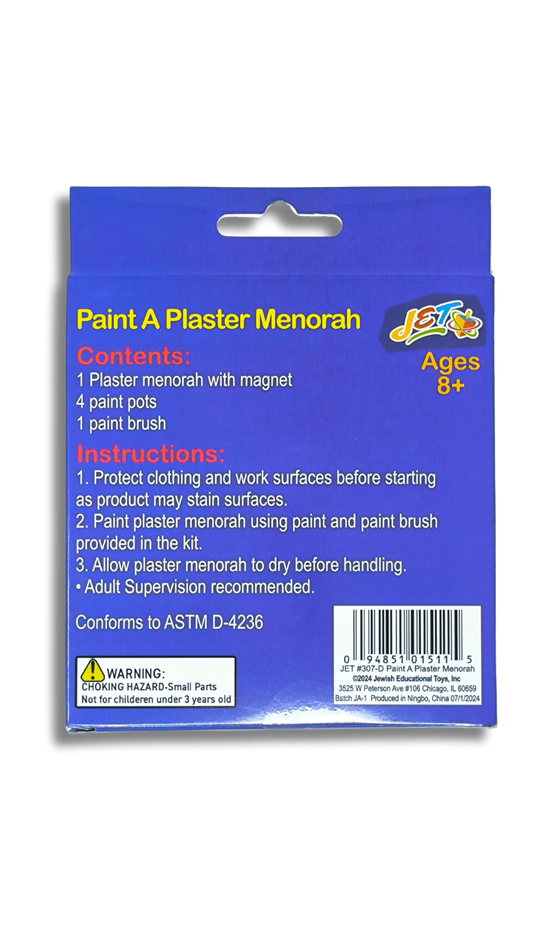 Paint your Plaster Chanukiah 5115