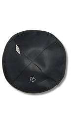 Kipa Terciopelo Negra felpa Talla 7 de 4 Partes 15624