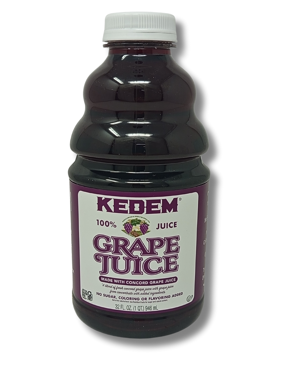 Jugo Kedem envase de plástico 946ml 32Oz