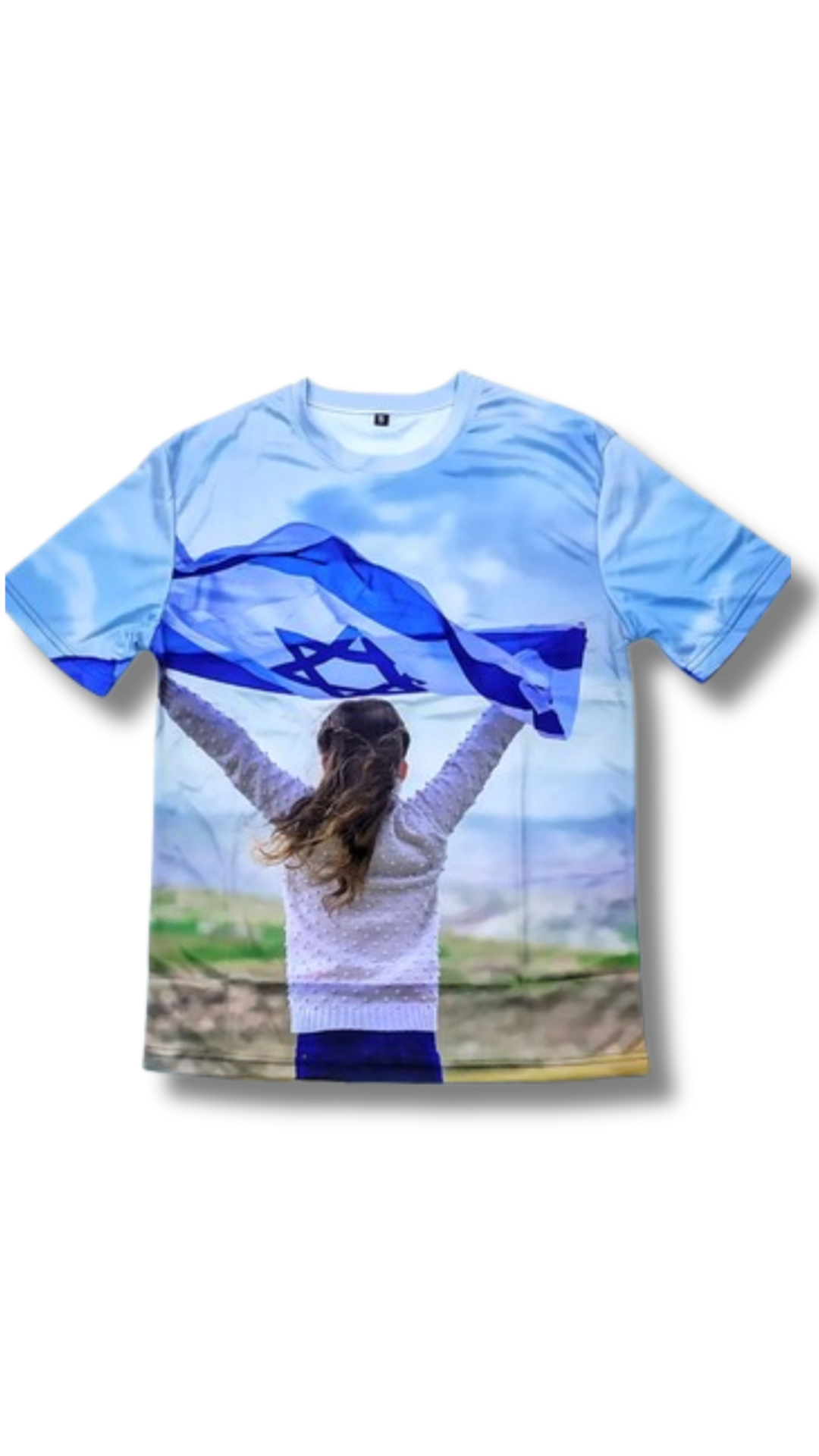 Playera bandera de Israel
