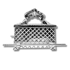 Arca de la alianza de pewter grande 18809