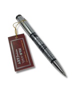 Pluma elegante 7 Bendiciones plateada 40472