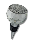 Tapa para vino de cristal para shabat 45840