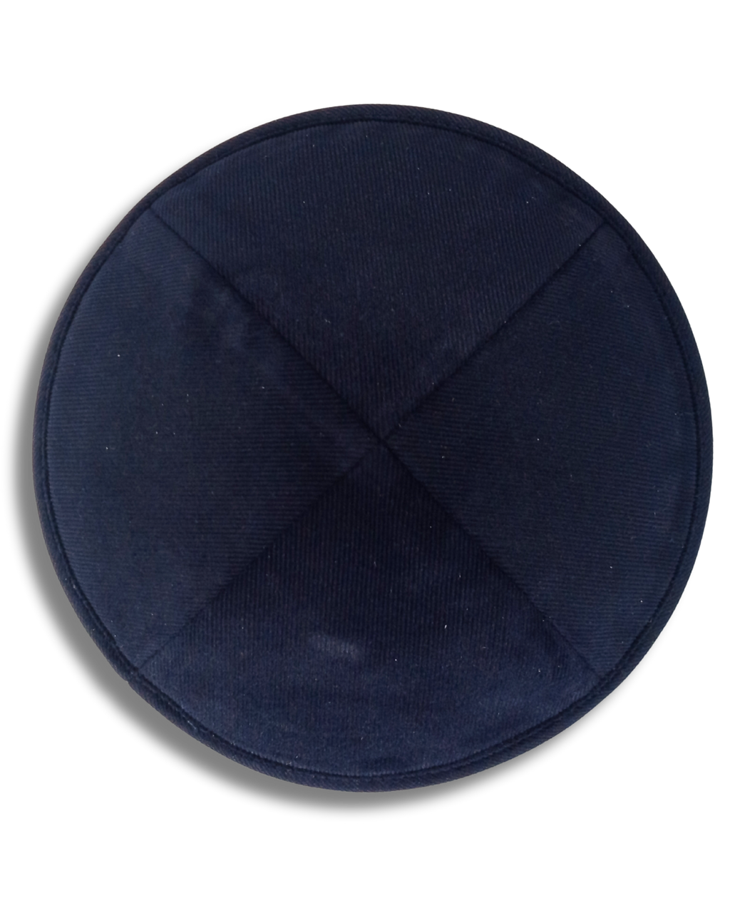 Kipá ARTMan de Pana Azul oscuro – 19 cm, 18762