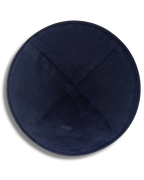 Kipá ARTMan de Pana Azul oscuro – 19 cm, 18762