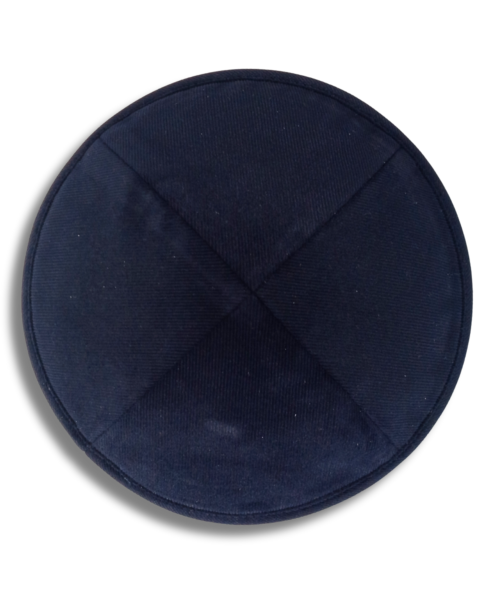 Kipá ARTMan de Pana Azul oscuro – 19 cm, 18762