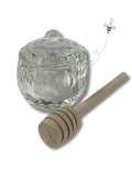 Honey bucket Elegant glass 7 cm 46257