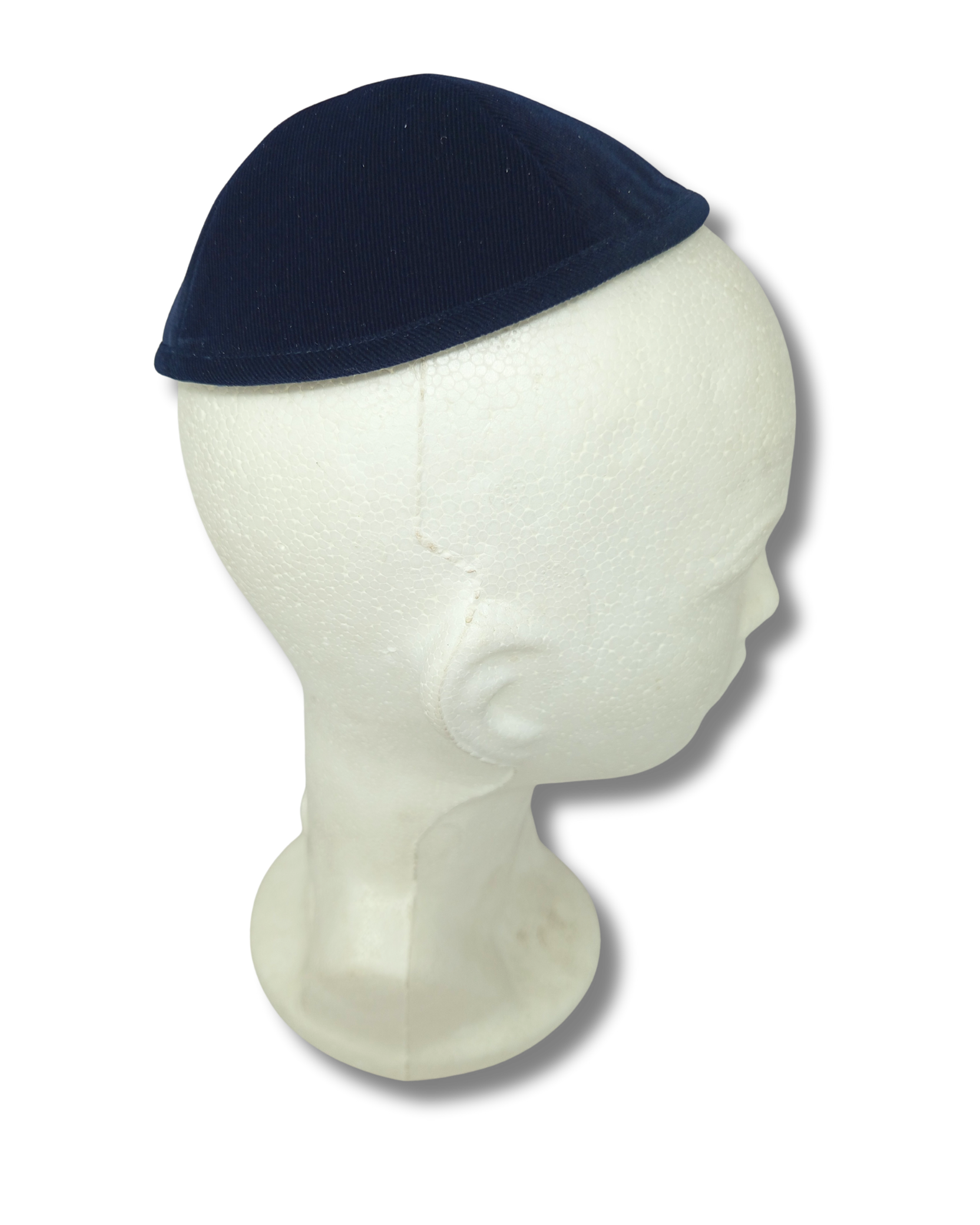 Kipá ARTMan de Pana Azul oscuro – 19 cm, 18762