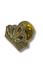 Pin  Corona dorada plana 11287