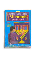Pin the Flame de Menora party game