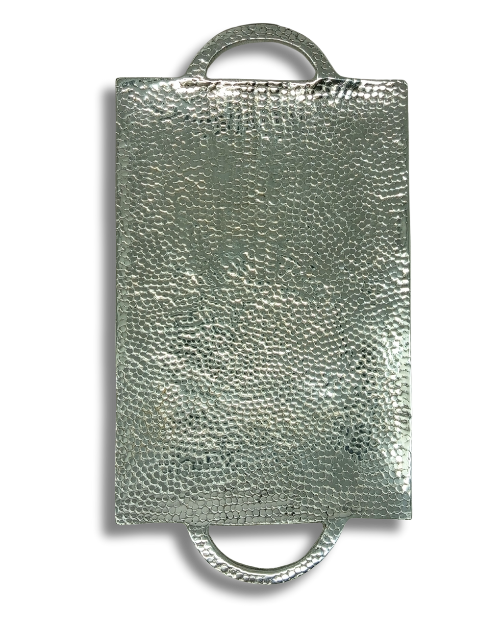 Charola con asas diseño piedra   18834