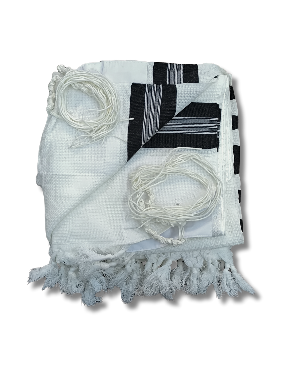 Talit Gadol LANA Negro Antideslizante Talla 50 TY