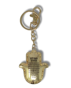 Llavero metálico  Hamsa “Mazal” Azul, 35849