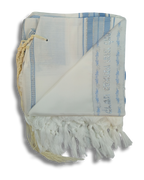 Talit gadol akrilan Azul Celeste Antideslizante