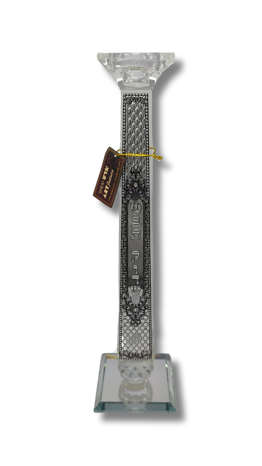 Candelabros elegantes  para shabat de cristal 46986
