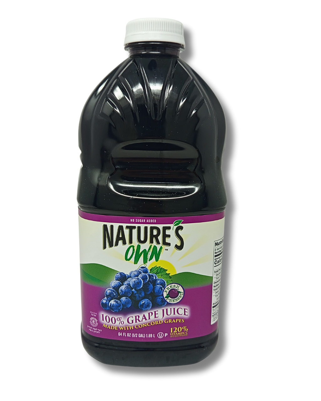 Jugo Natures Own envase de Plastico  1.89 Lts. 64 oz.
