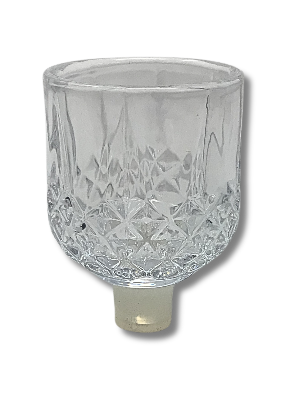 Par de vasos cristal tallado #14  60011