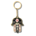 Llavero Hamsa Rosa-Morado grande Tiferet Yerushalaim 96154