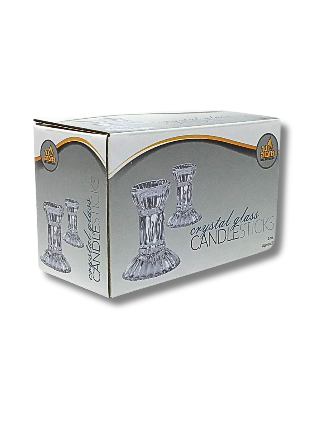 Par de Candelabros de cristal 62010
