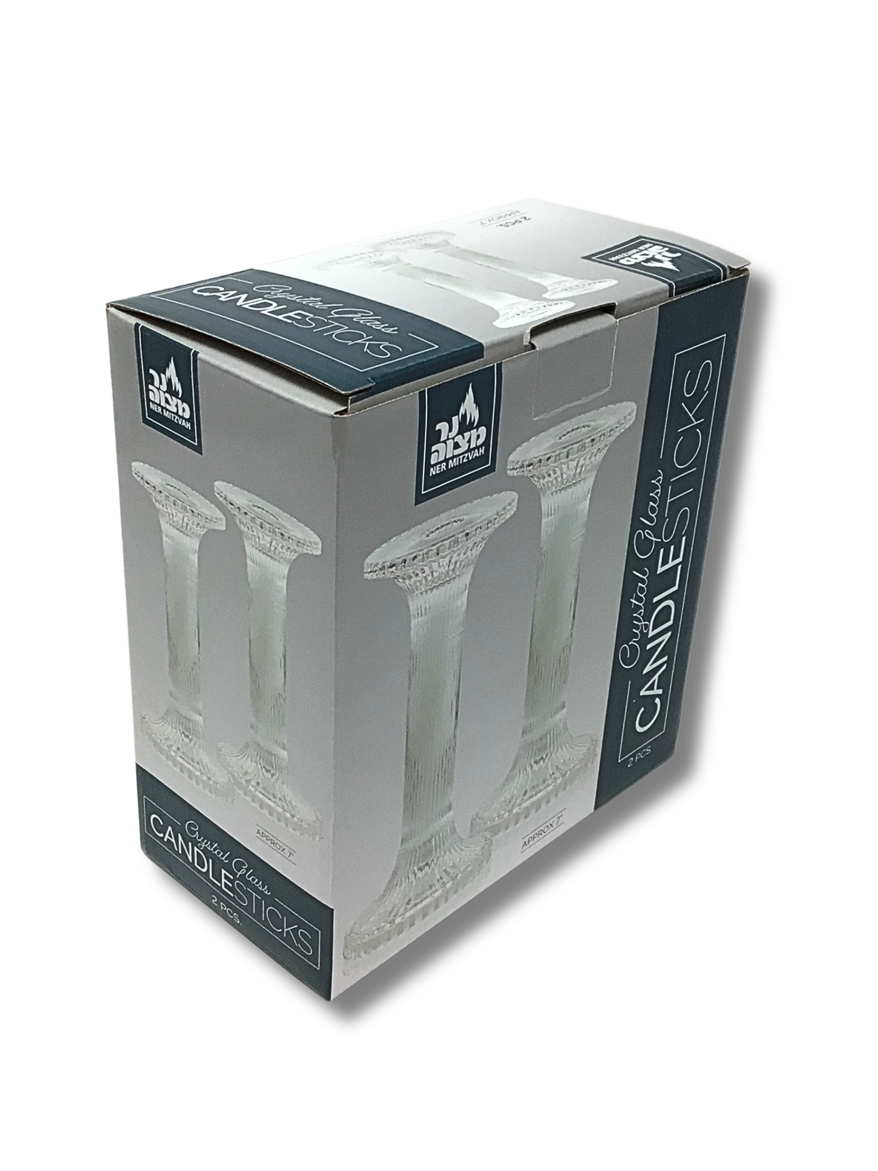 Par de Candelabros de cristal 62013