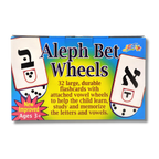 Tarjetas Alef Bet grandes de consonantes y vocales wheels 00331