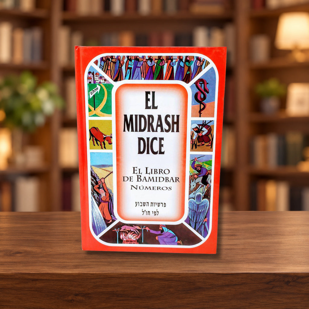El Midrash Dice Bamidbar — ambientación en biblioteca