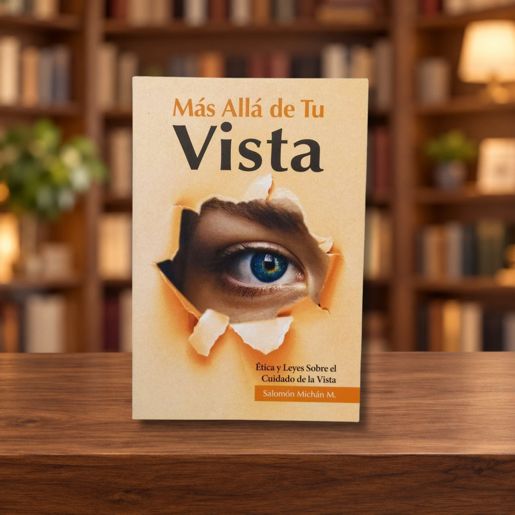 Mas Alla De Tu Vista, Etica Y Leyes Sobre El Cuidado De La Vista — ambientación en biblioteca