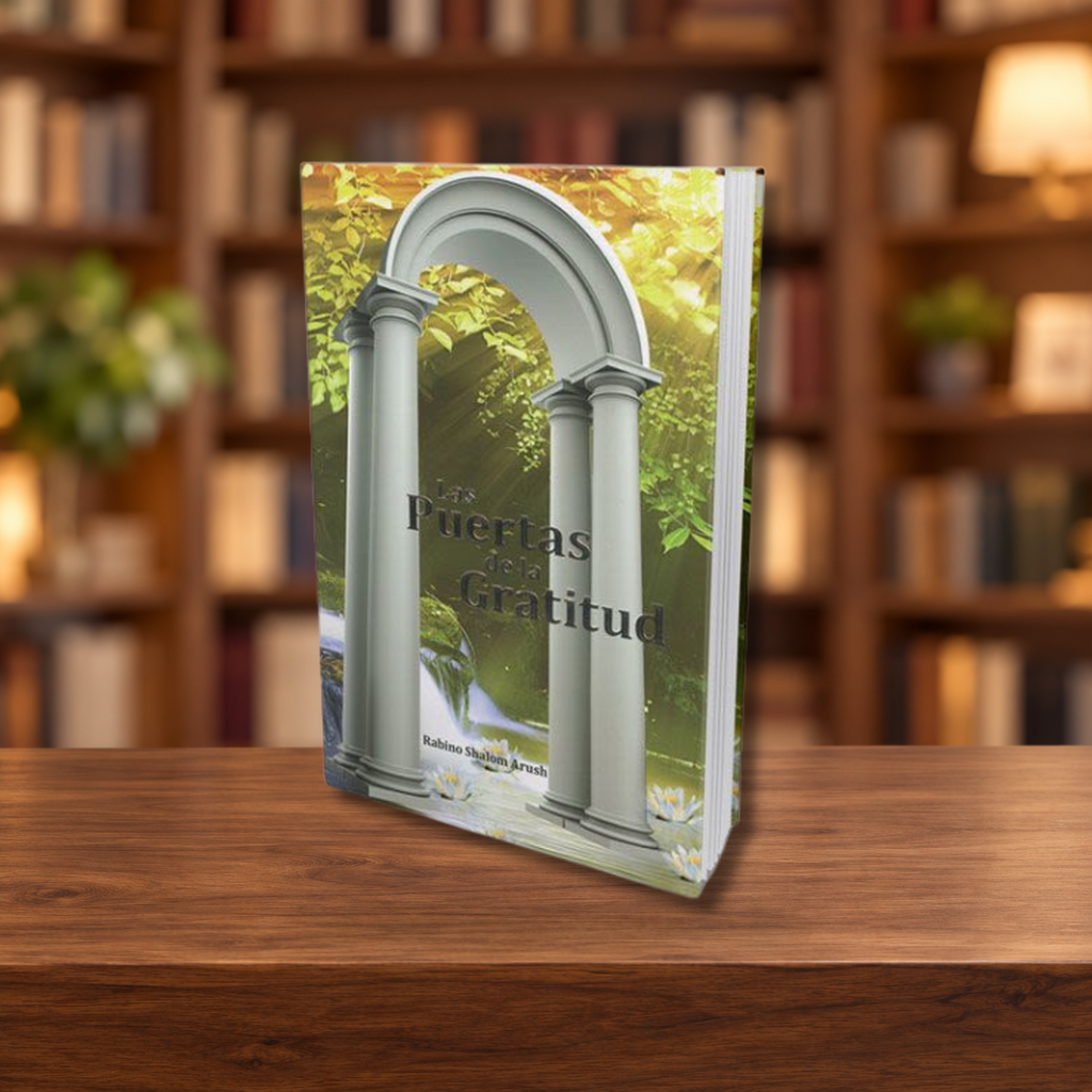 Las Puertas De La Gratitud — ambientación en biblioteca
