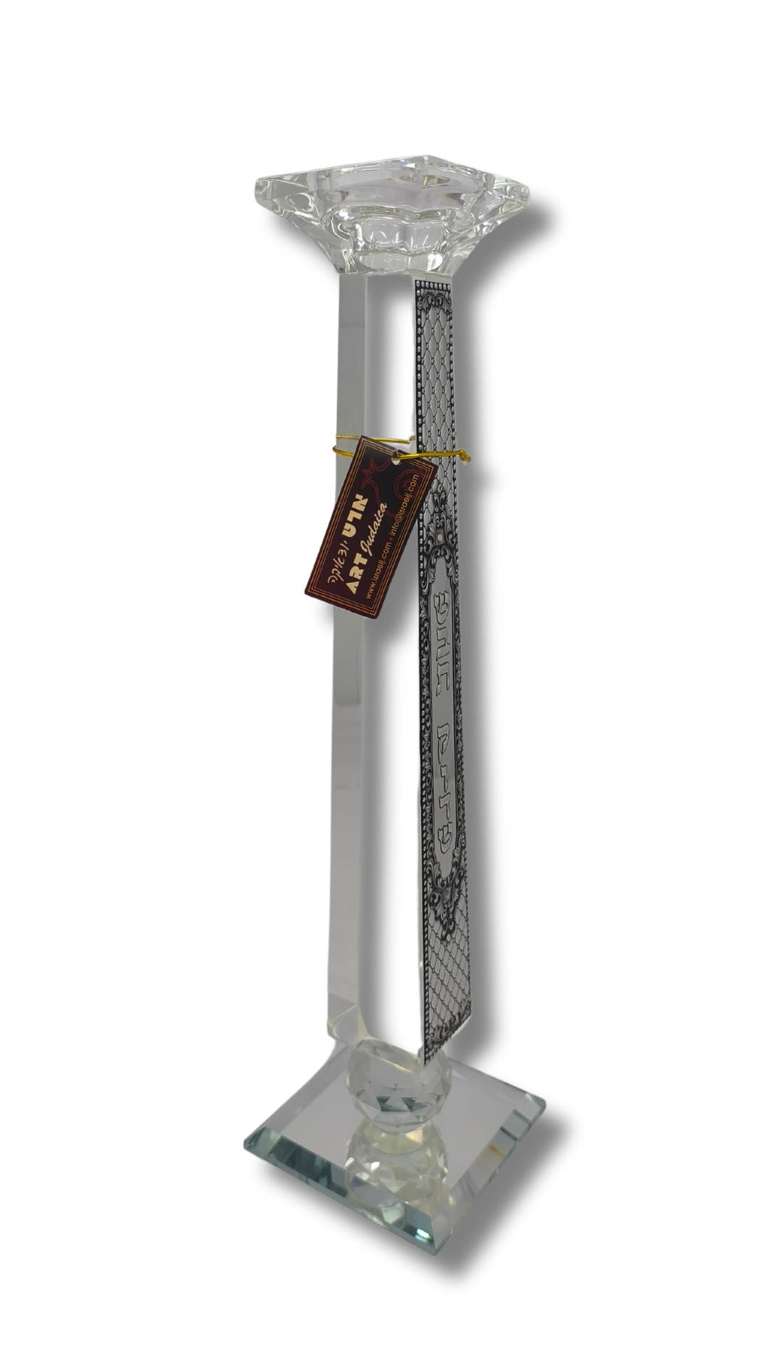 Candelabros elegantes  para shabat de cristal 46986