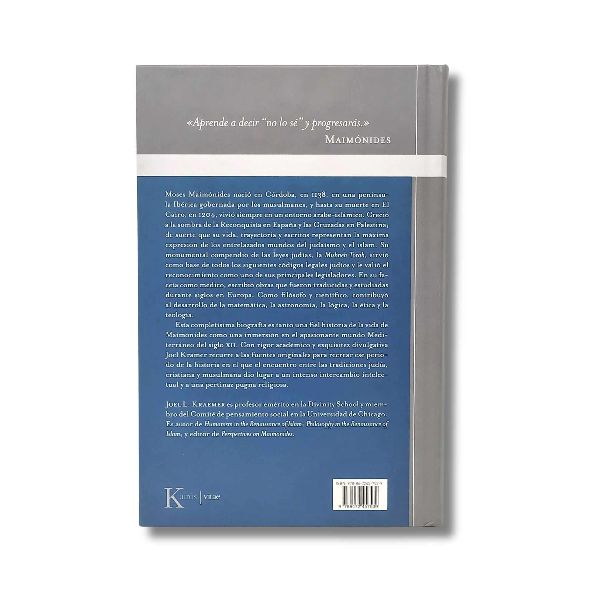 Maimonides Vida y Enseñanzas del Gran Filosofo Judio