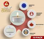 Velas tealight (paq. de 10) 28058