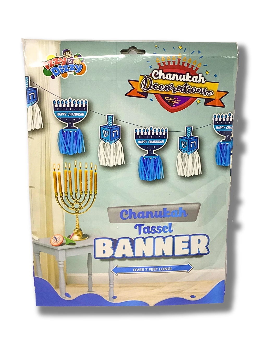 Chanukah Fringes Banner 78262