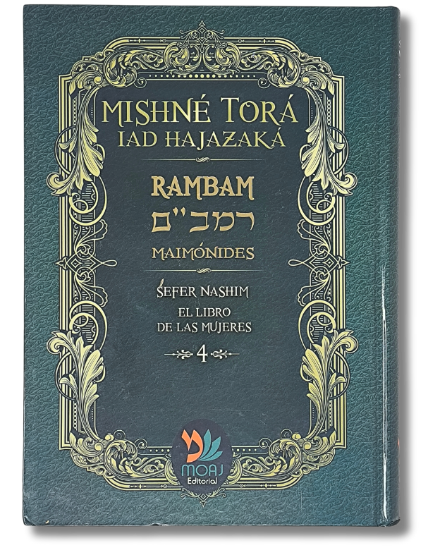Mishné Torá tomo 4 Sefer Nashim