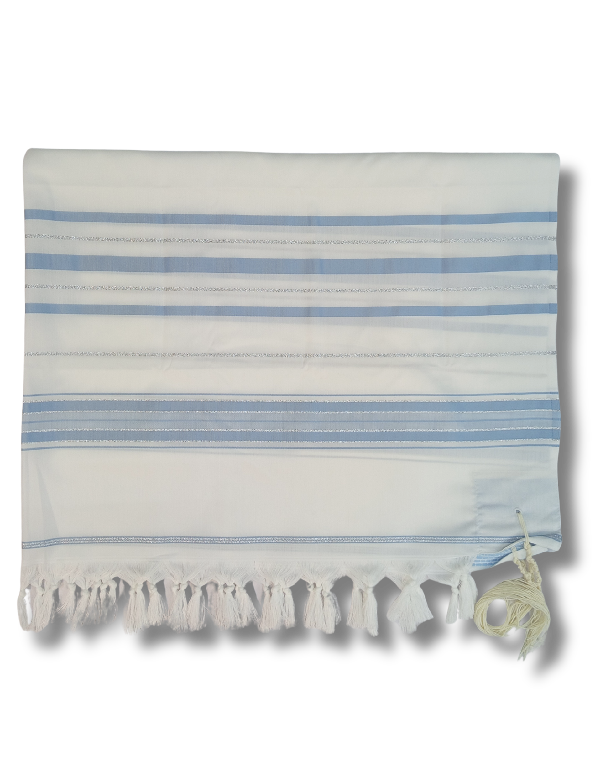 Talit gadol akrilan Azul Celeste