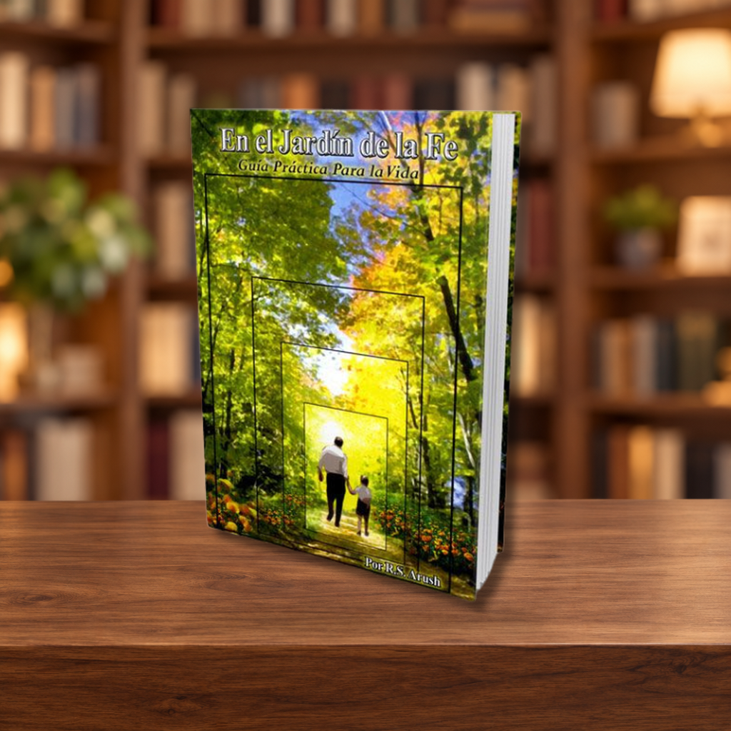 En el jardin de la fe — ambientación en biblioteca