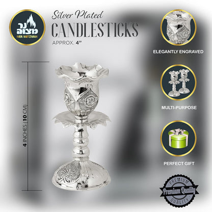 Candelabros shabat pequeños 62001