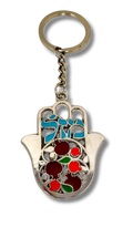 Llavero Hamsa grande, mazal 35547