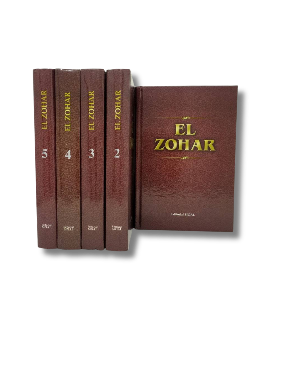 El Zohar Sigal, Juego De 5 Tomos