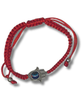 Pulsera de hilo rojo con hamsa y ojo, 12366