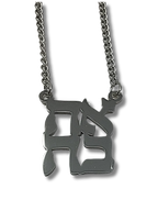 Collar letras Ahava 9749