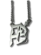 Collar letras Ahava 9749