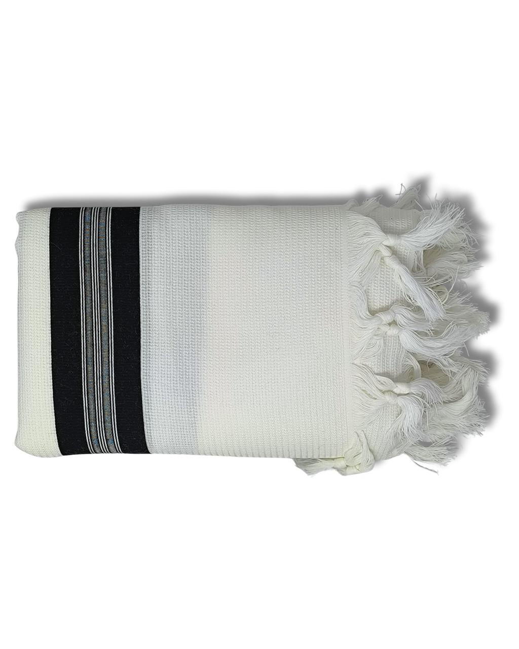 Talit Gadol WOOL Non-Slip Size 60 Black TY