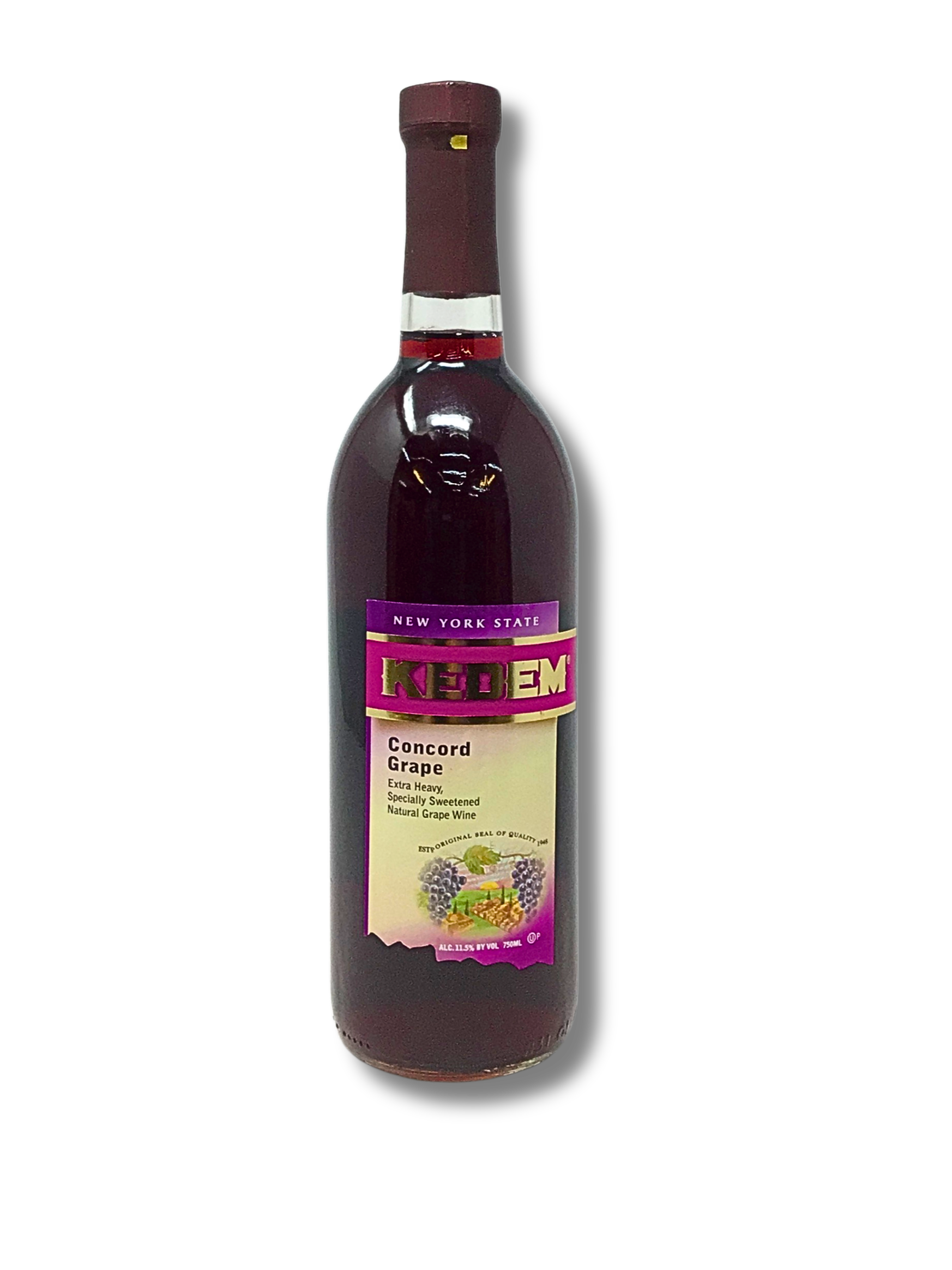 Vino tinto dulce Kedem concord Extra Heavy (envio) 750ml